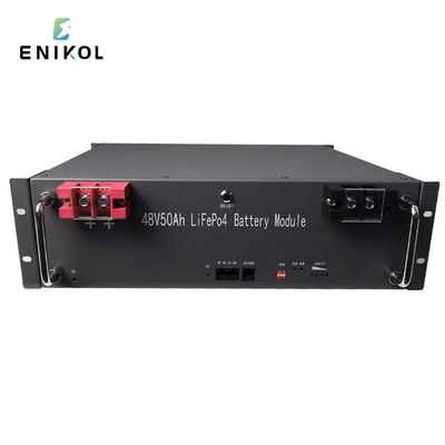 48V 50ah 100ah ホーム エネルギー貯蔵 バッテリー ラック マウント ソーラー システム リチウム バッテリー