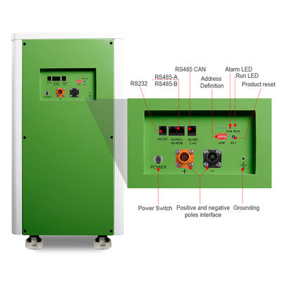 ホイール付き 48V 太陽電池 200ah 250ah 10kwh 15kwh Lifepo4 リチウムイオン電池