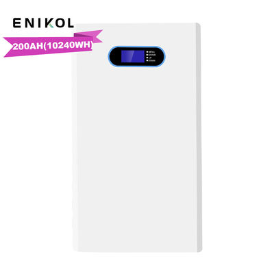 Lifepo4 リチウム電池 壁マウント 200ah 100ah 48V 太陽系電池