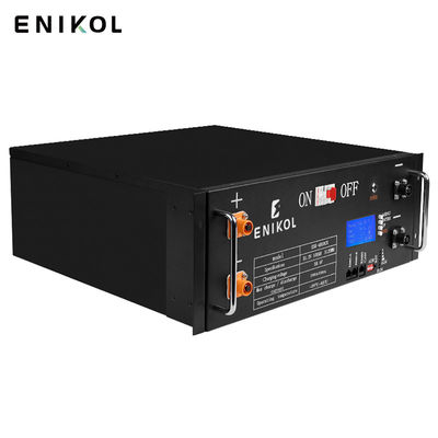 リチウム電池 48v 100ah Lifepo4 バックアップストレージ 5kwh ラック搭載電池