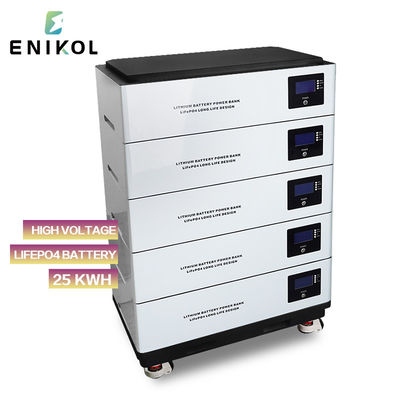 組み込み BMS 積み重ねられる LiFePo4 バッテリー 48v 100ah 200ah 400ah 太陽光のための家庭用エネルギー貯蔵