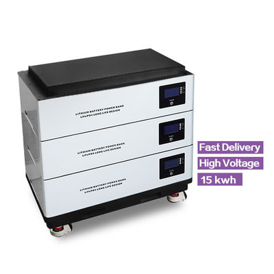 高性能 51.2v 100ah 積み立てられるバッテリー 寿命PO4 48v 太陽電池 リチウム