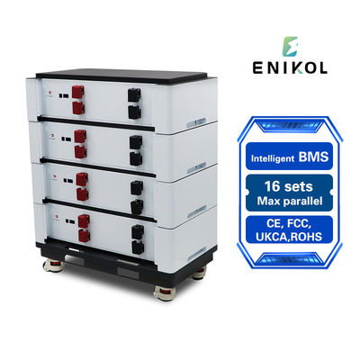 積み立てられる48v100ahリチウム電池 51.2v 10kwh 20kwh家庭用エネルギー貯蔵 Lifepo4電池パック