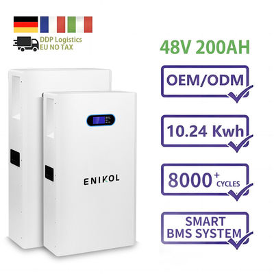 10KWH 容量 48V 太陽電池 マックス 16 セット 並列 リチウム電池 RS485/CAN 通信