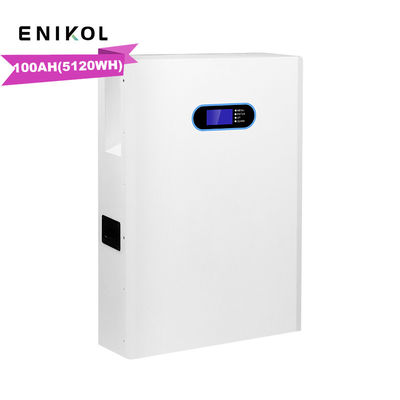パワー 壁掛け LiFePo4 エネルギー貯蔵電池 48v 100ah リチウム電池 太陽光