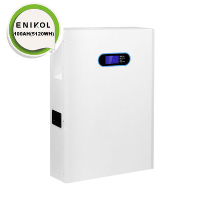 通信機能 RS485/RS232/CAN プロトコル付きの48V 壁掛け LiFePo4 バッテリー