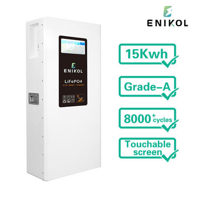 高容量 48V LiFePO4 太陽電池 触覚画面 CE MSDS 認証