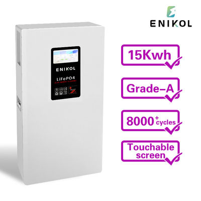 300Ah 51.2V ソーラー LiFePO4 バッテリー 壁掛け リチウム鉄リン酸電池