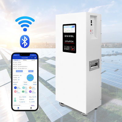 長サイクル寿命 7インチタッチスクリーン 48V 太陽電池 WIFI/Bluetooth 10KWH Lifepo4