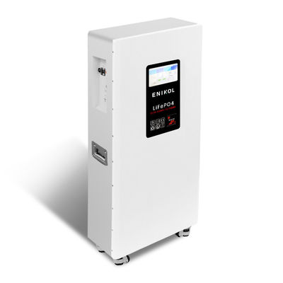 タッチスクリーン 48V 可動太陽電池 リチウム 15KWH 300AH ホームエネルギー貯蔵電池 51.2V