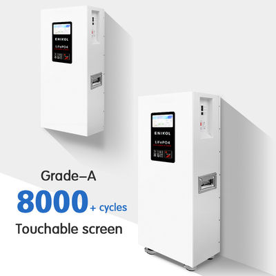 51.2V家庭用エネルギー貯蔵電池 48V 300AH 15KWH 車輪 BMS内蔵